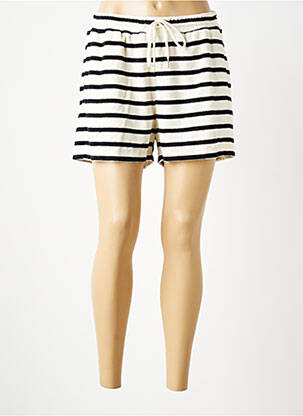 Short coupe droite beige VERO MODA femme