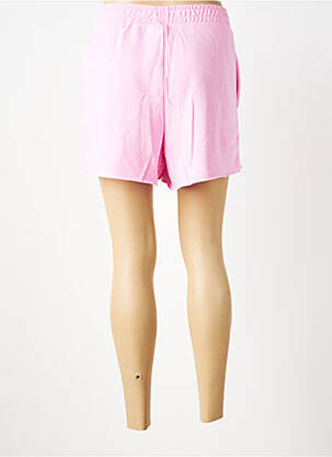 Short coupe droite rose NOISY MAY femme