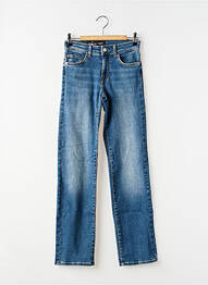 Jeans coupe droite poches bleu VERO MODA femme