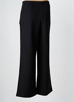 Pantalon large fermeture zip latéral taille normale noir VERO MODA femme