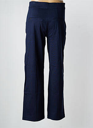 Pantalon droit stretch taille haute bleu STREET ONE femme