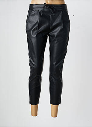 Pantalon 7/8 taille haute taille haute noir VERO MODA femme