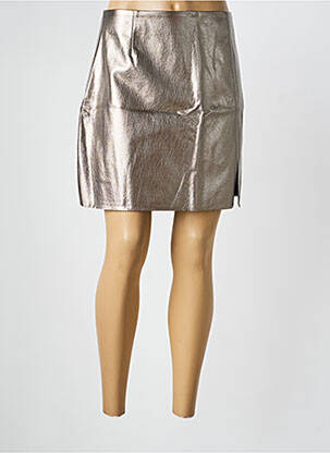 Jupe courte taille normale argent VERO MODA femme