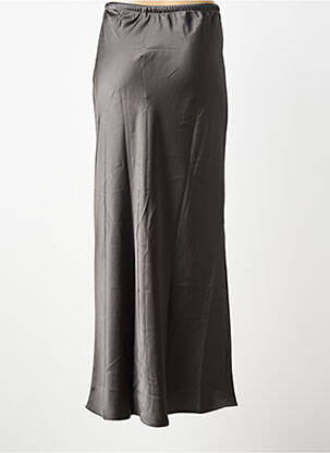 Jupe longue coupe fluide gris AWARE femme