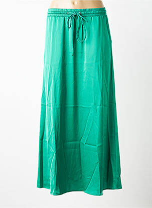 Jupe longue coupe évasée vert VERO MODA femme
