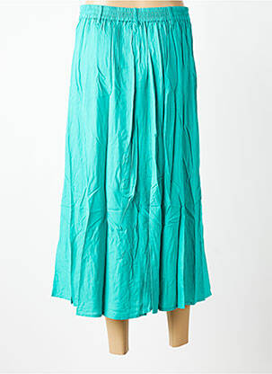 Jupe longue coupe fluide vert B.YOUNG femme