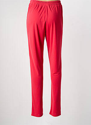 Pantalon slim taille élastique taille normale rouge GEVANA femme