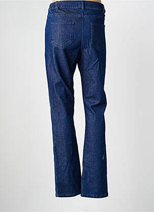 Jeans coupe slim tissage brut taille normale bleu GEVANA femme