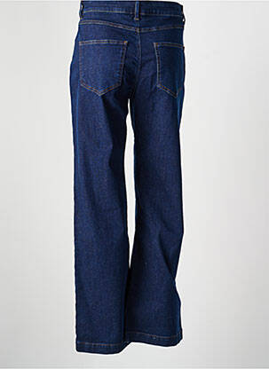 Jeans coupe droite taille normale taille normale bleu GEVANA femme