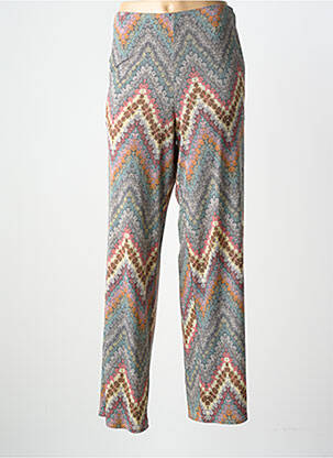 Pantalon large coupe fluide taille normale orange GEVANA femme