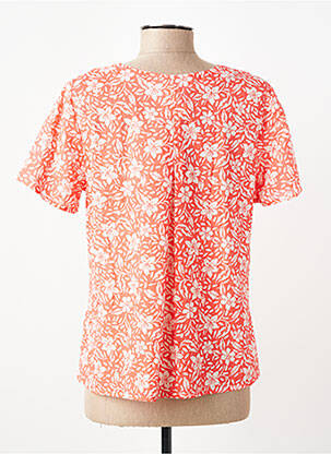 Top manches courtes manches courtes orange GEVANA femme
