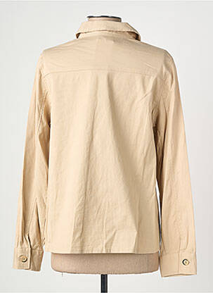 Veste casual poches beige GEVANA femme