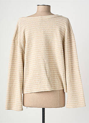 Gilet manches longues stretch or GEVANA femme