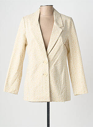Blazer poches beige GEVANA femme