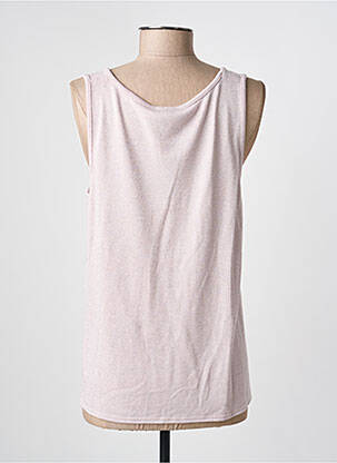 Top sans manche sans manche rose GEVANA femme