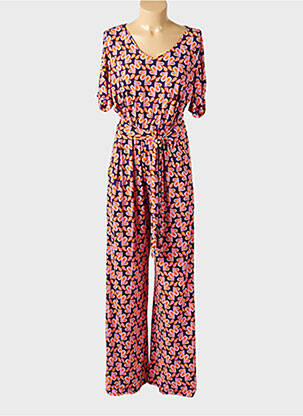 Combi-pantalon manches courtes manches courtes violet GEVANA femme