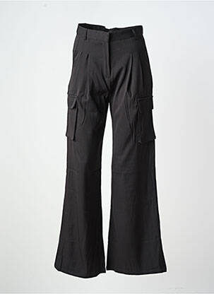 Pantalon cargo poches taille normale noir ATELIER EVÈNE femme