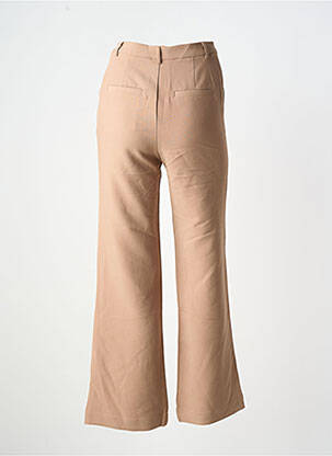 Pantalon droit stretch taille normale marron CHARLIOR femme