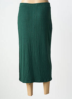 Jupe longue coupe droite vert AMELIE & AMELIE femme