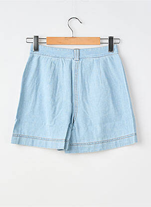 Short tissage denim taille normale bleu MAJOLICA femme