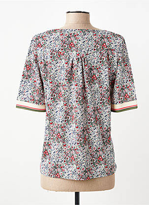 T-shirt imprimé fantaisie manches courtes rouge GEVANA femme