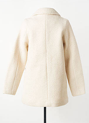 Manteau court fermeture boutonnée sur le devant sans capuche beige VERO MODA femme
