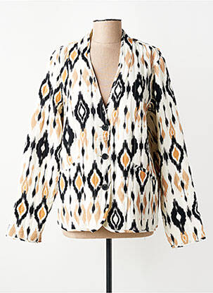 Veste casual coupe droite beige VERO MODA femme