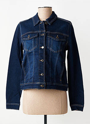 Veste casual fermeture boutonnée sur le devant bleu STREET ONE homme