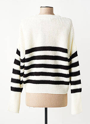 Gilet manches longues coupe cintrée blanc VERO MODA femme