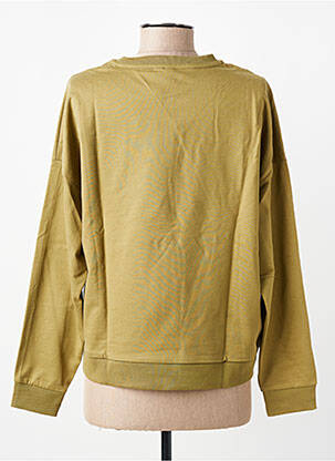 Sweat-shirt sérigraphie manches longues vert VERO MODA femme