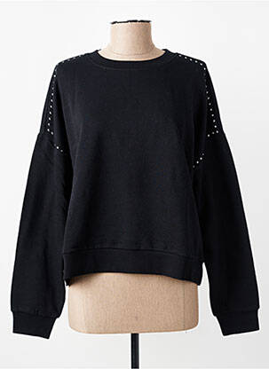 Sweat-shirt manches longues manches longues noir VERO MODA femme