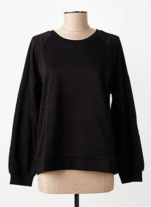 Sweat-shirt broderie manches longues noir VERO MODA femme