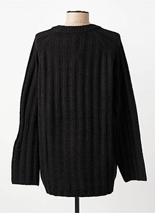 Pull coupe droite manches longues noir B.YOUNG femme