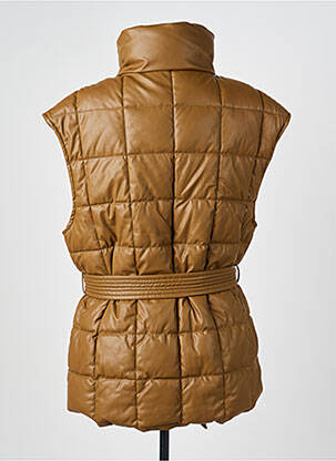 Doudoune poches sans capuche marron B.YOUNG femme