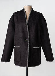 Manteau court coupe droite sans capuche noir VERO MODA femme