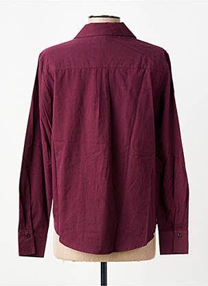 Chemisier coupe droite manches longues violet STREET ONE femme