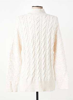 Pull manches longues manches longues blanc STREET ONE femme