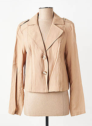 Veste casual coupe cintrée beige STREET ONE femme