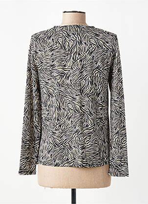 Blouse manches longues manches longues noir JULIE GUERLANDE femme