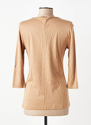 T-shirt manches 3/4 manches 3/4 marron STREET ONE femme