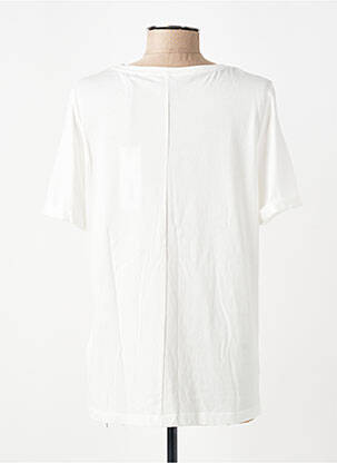T-shirt coupe droite manches courtes beige STREET ONE femme