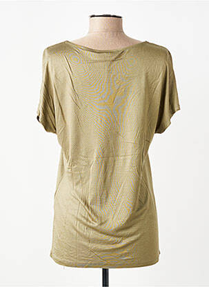 T-shirt col v manches courtes vert BETTY BARCLAY femme