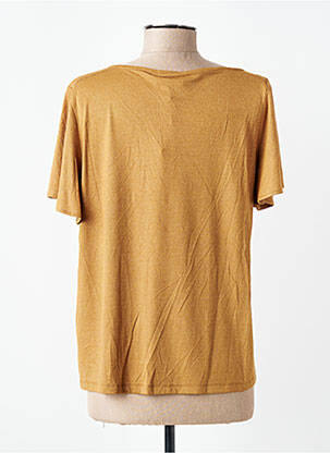 Top stretch manches courtes or LOLA ESPELETA femme