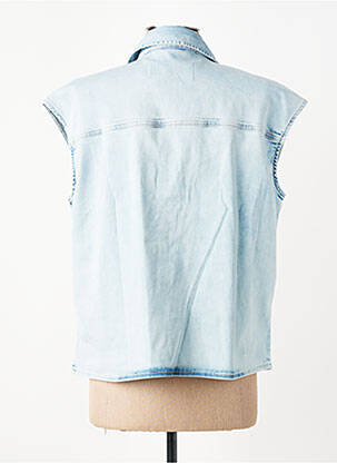 Chemisier coupe droite sans manche bleu STREET ONE femme