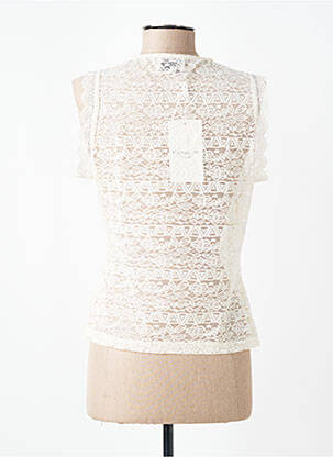 Top manches courtes manches courtes beige CHOKLATE femme