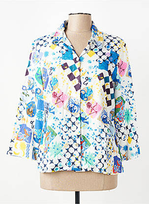 Chemisier maternité bleu MALOKA femme