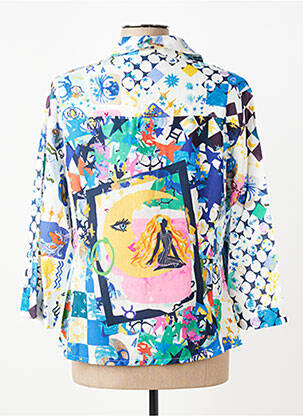 Chemisier maternité bleu MALOKA femme