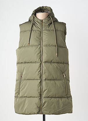 Doudoune poches a capuche vert TIFFOSI femme