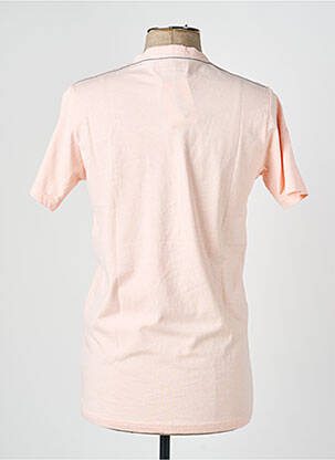 T-shirt coupe cintrée manches courtes rose CAMBERABERO homme