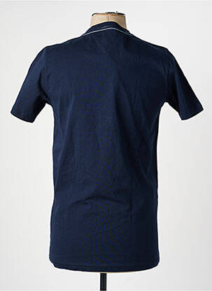 T-shirt broderie manches courtes bleu CAMBERABERO homme